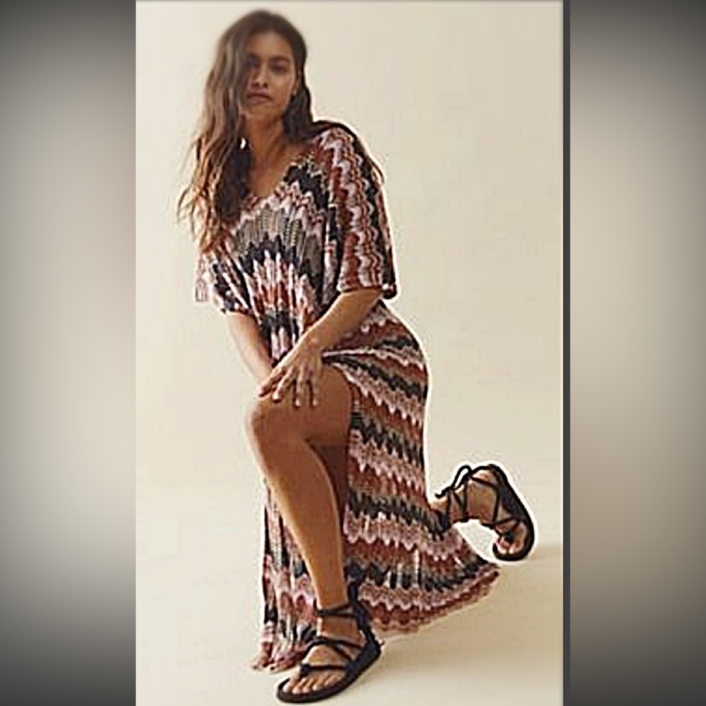FP Wave Crochet Kaftan